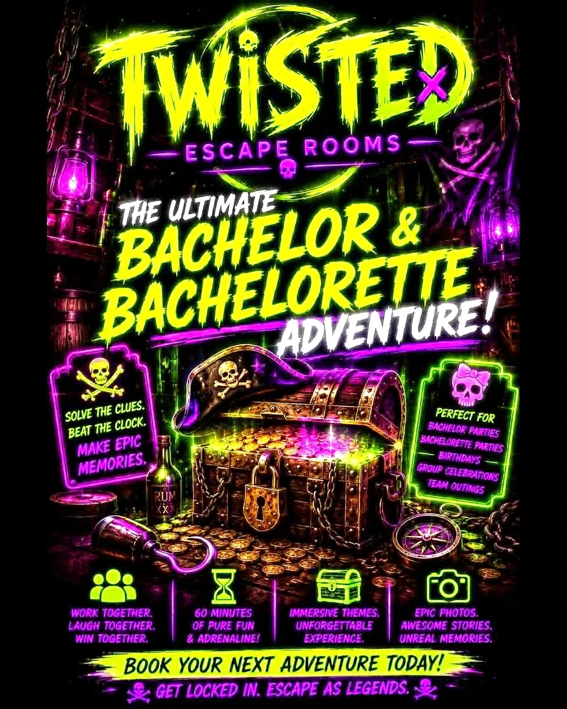 Twisted Escape Rooms